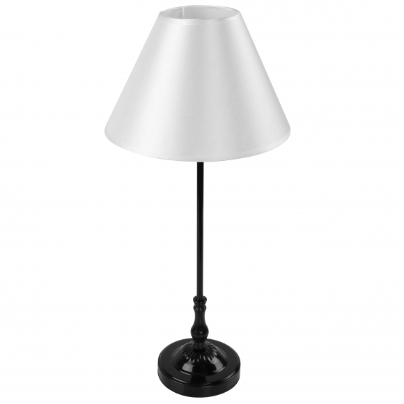 Lampka Nocna Czarno-biała GLAMOUR ARTE 55 cm