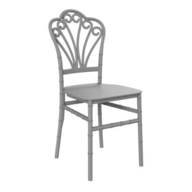 Krzesło Plastikowe RETRO ARON Szare