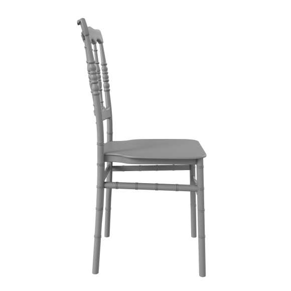 Krzesło Plastikowe Szare EMILA