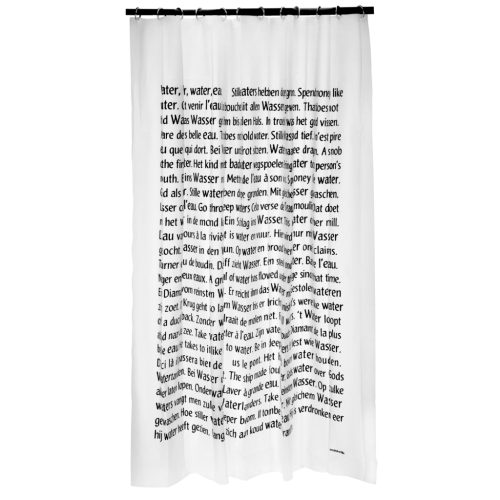 Zasłona Prysznicowa 180x200cm SAYINGS WHITE