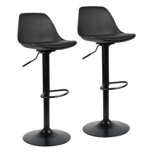 Hoker czarny MIA II komplet 2 sztuki