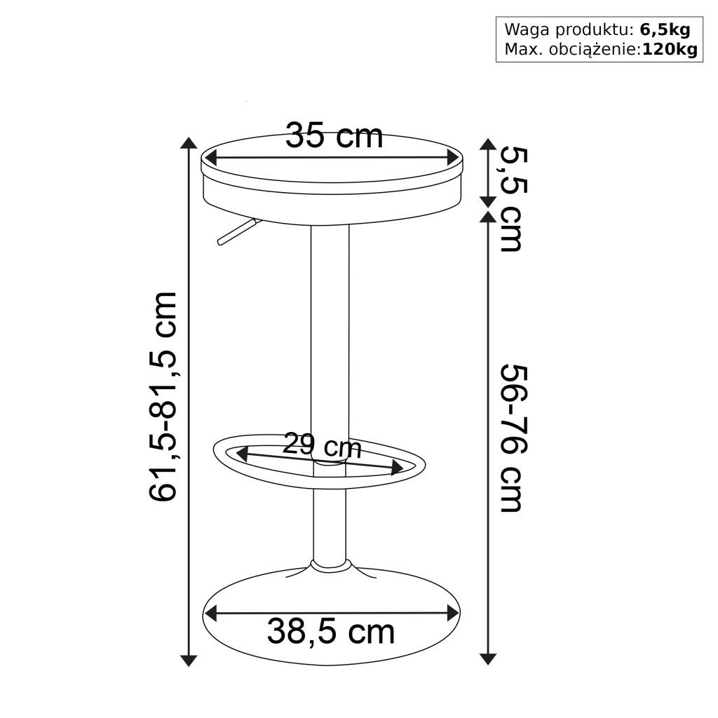 Hoker Thorunn Biały