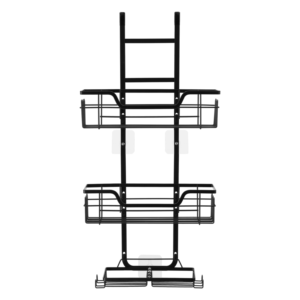 Półka pod prysznic na kabinę Czarna ELENA