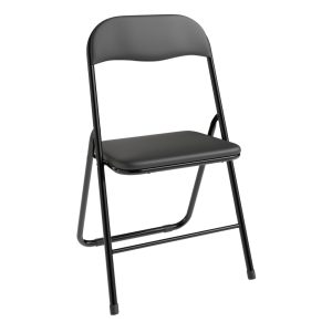 Krzesło składane czarne ACCO