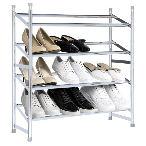Półka Na Buty 4 Poziomy Regulowana 63-119CM EDDA II